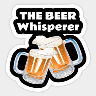 The beer whisperer 2.0 Sticker